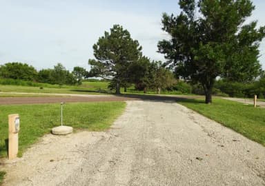 Site 32 in Arrow Rock Campground