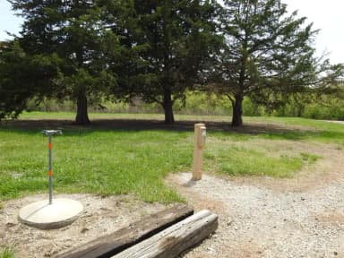 Site 33 in Arrow Rock Campground