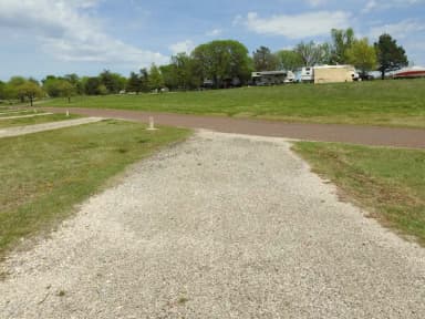 Site 35 in Arrow Rock Campground