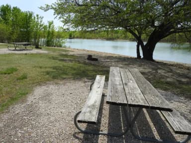 Site 37 in Arrow Rock Campground
