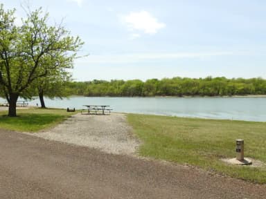Site 41 in Arrow Rock Campground