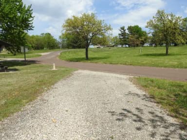 Site 41 in Arrow Rock Campground