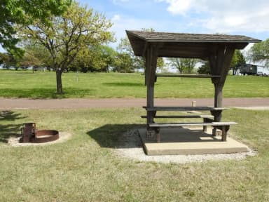 Site 42 in Arrow Rock Campground