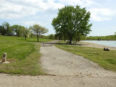 Site 43 in Arrow Rock Campground