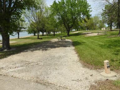 Site 45 in Arrow Rock Campground