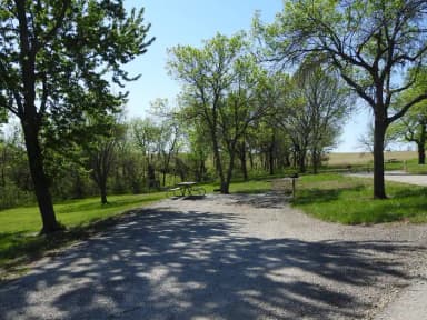 Site 7 in Coeur d'Alene Campground