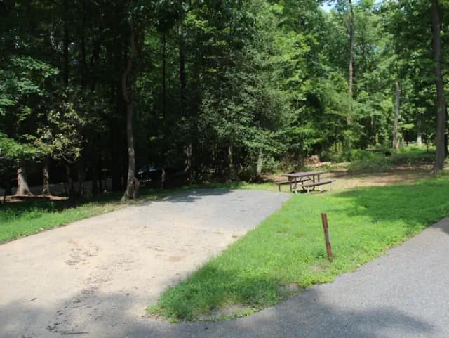 Loop B Site 38  Greenbelt Park Maryland campground