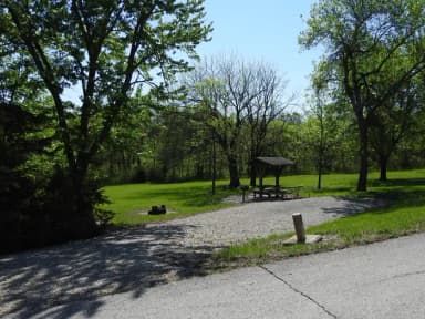 Site 9 in Coeur d'Alene Campground