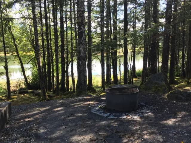 Site 016 at Mendenhall Campground
