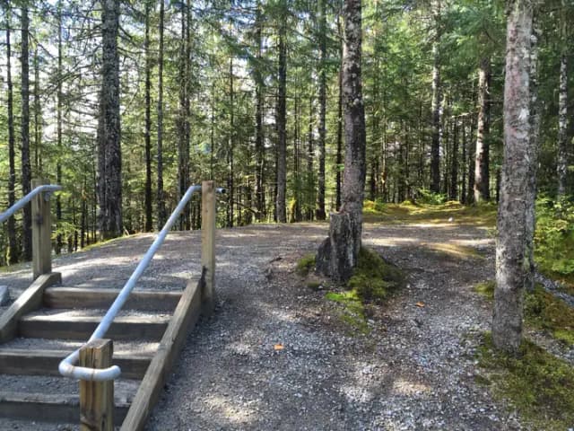 Site 018 at Mendenhall Campground
