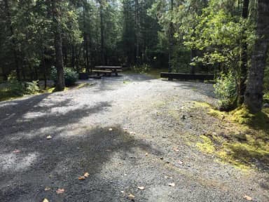 Site 020 at Mendenhall Campground
