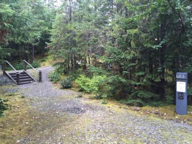 Site 023 at Mendenhall Campground