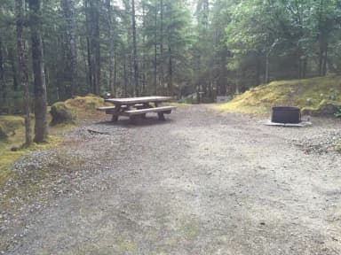 Site 023 at Mendenhall Campground