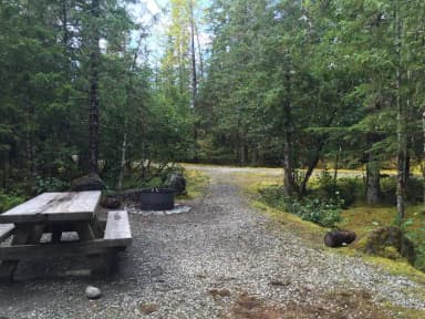 Site 024 at Mendenhall Campground