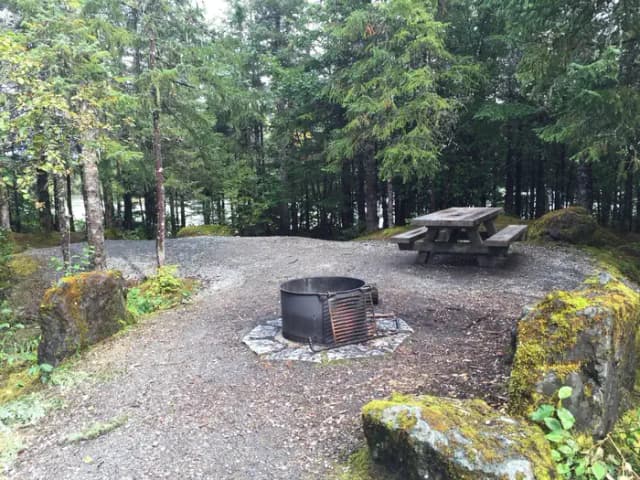 Site 027 at Mendenhall Campground