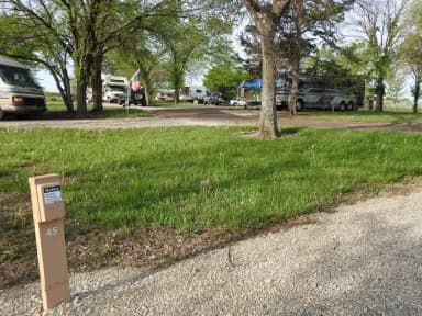 Site 45 in Coeur d'Alene Campground