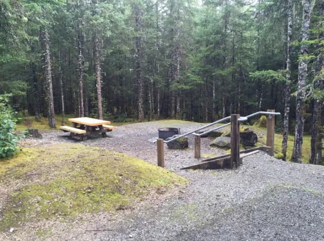 Site 031 at Mendenhall Campground