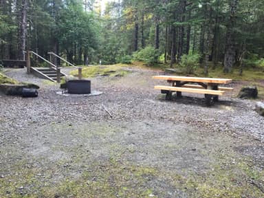 Site 031 at Mendenhall Campground