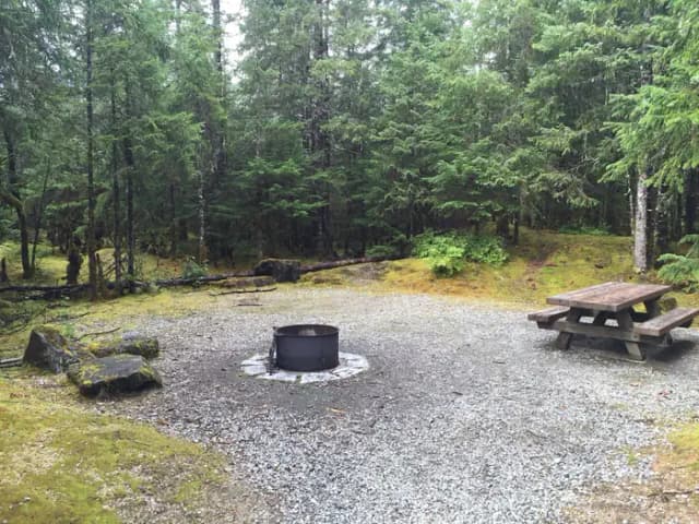 Site 032 at Mendenhall Campground