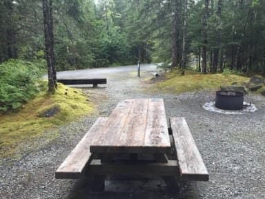 Site 032 at Mendenhall Campground