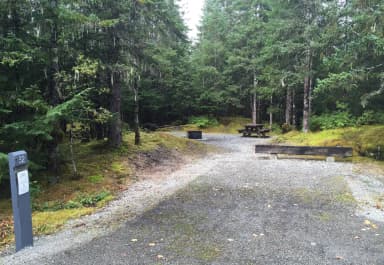 Site 032 at Mendenhall Campground