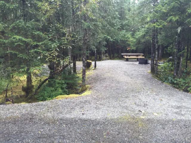 Site 033 at Mendenhall Campground