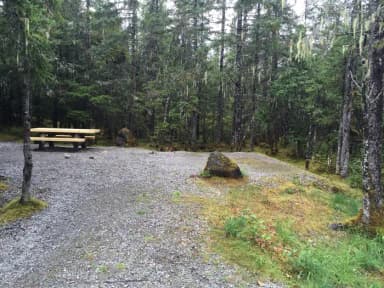 Site 035 at Mendenhall Campground