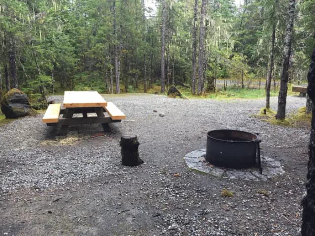 Site 035 at Mendenhall Campground
