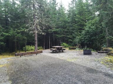 Site 036 at Mendenhall Campground