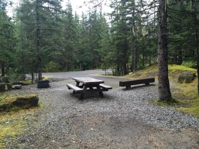 Site 036 at Mendenhall Campground