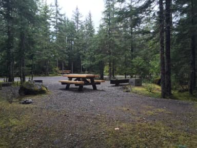 Site 038 at Mendenhall Campground