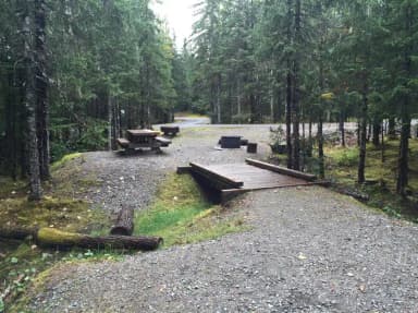 Site 041 at Mendenhall Campground