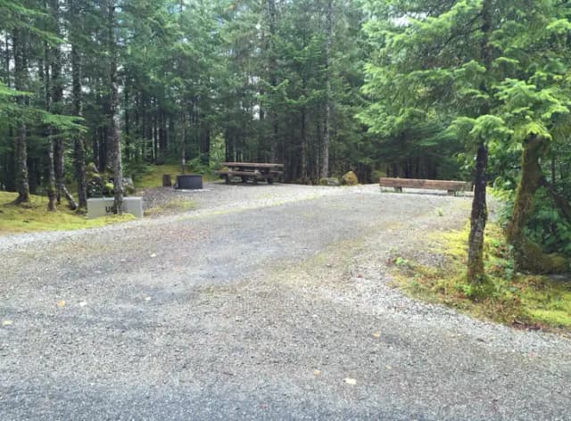 Site 042 at Mendenhall Campground