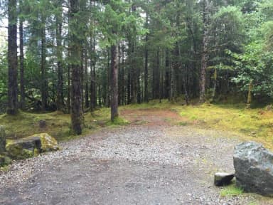 Site 043 at Mendenhall Campground