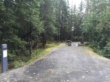 Site 044 at Mendenhall Campground