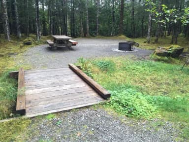 Site 044 at Mendenhall Campground