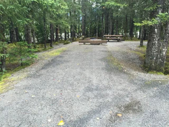 Site 045 at Mendenhall Campground