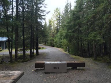 Site 045 at Mendenhall Campground