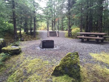 Site 047 at Mendenhall Campground