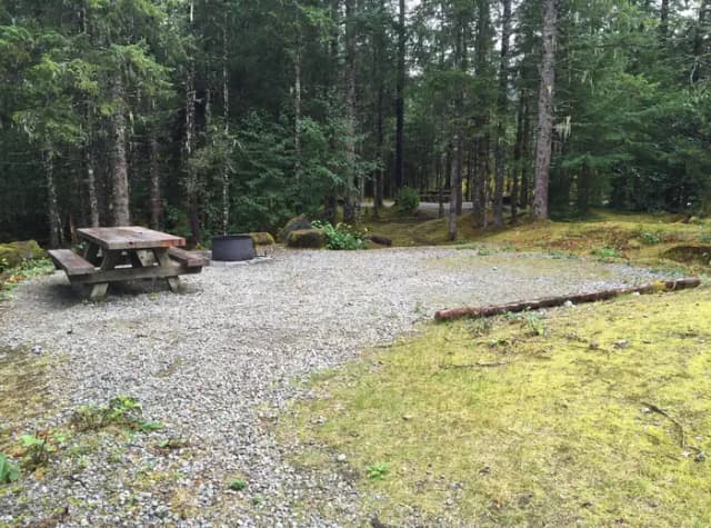 Site 048 at Mendenhall Campground