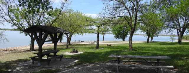 Site 12 in Arrow Rock Campground