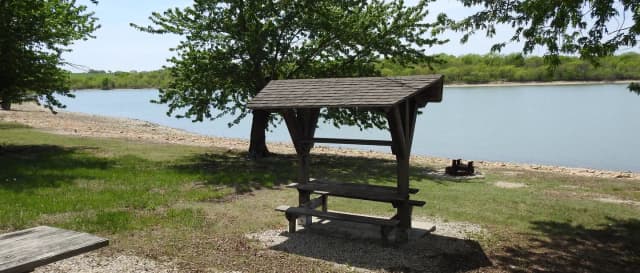 Site 15 in Arrow Rock Campground