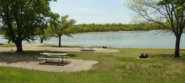 Site 19 in Arrow Rock Campground