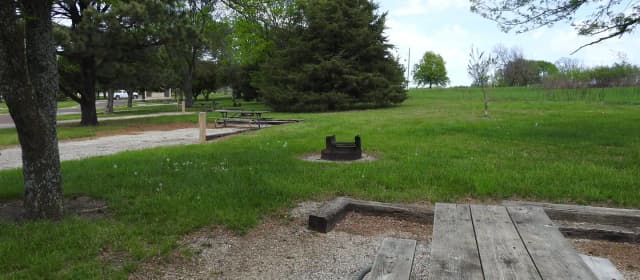 Site 29 in Arrow Rock Campground