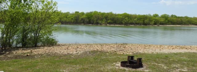 Site 35 in Arrow Rock Campground