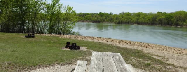 Site 36 in Arrow Rock Campground