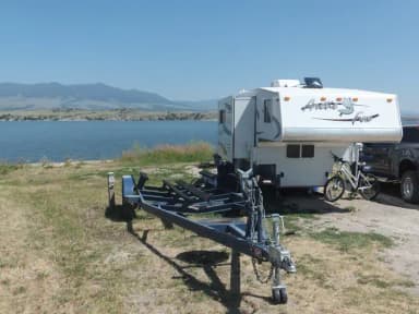 Site 025 at White Earth Campground