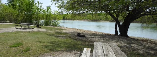 Site 37 in Arrow Rock Campground
