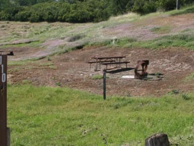Manzanita Sites 94-125 · Site 110 at Tuttletown Recreation Area