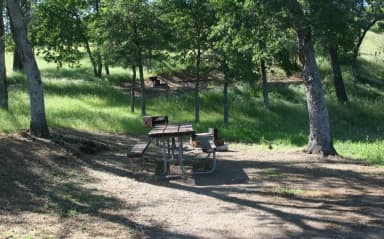 Manzanita Sites 94-125 · Site 122 at Tuttletown Recreation Area